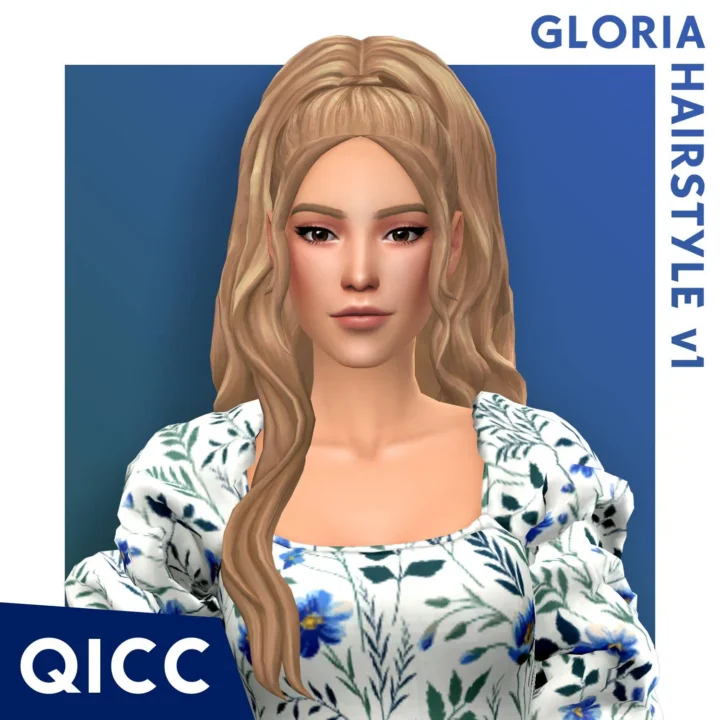 QICC - Gloria Hair with Bangs
