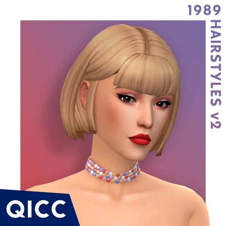 QICC - 1989 Hair Tucked Behind Ears