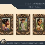 HQ Elegant Lady Portrait #2 Samtuse963