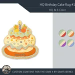 HQ Birthday Cake Dance Rug #1 Samtuse963