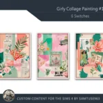 Girly Collage Painting #1 Sellable Extra A Samtuse963