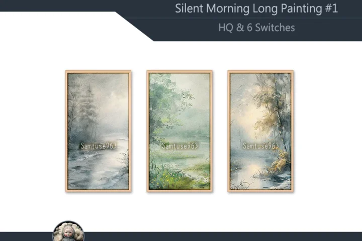 HQ Silent Morning Long Painting #1 Sellable Extra D Samtuse963