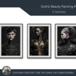 Gothic Beauty Painting #1 Extra A Samtuse963