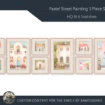 HQ Pastel Street 3 Piece Set #1 Sellable Extra F Samtuse963