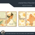 HQ Unwind Time 3 Piece Set #4 Sellable Extra F Samtuse963