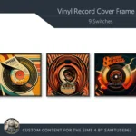 Vinyl Record Cover Frame #1 Sellable Samtuse963