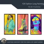 HQ Y2K Fashion Long Painting #1 Sellable Extra D Samtuse963