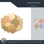 HQ Irregular Dance Rug #3 Samtuse963