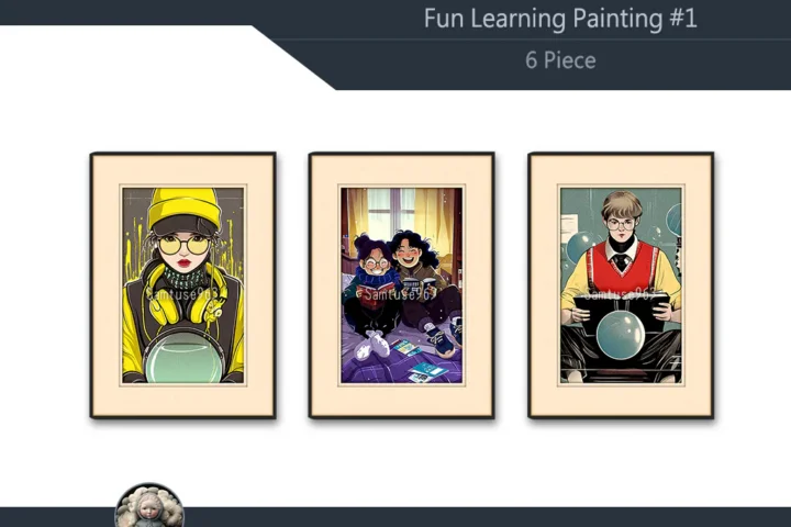 Fun Learning Painting #1 Sellable Extra A Samtuse963