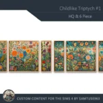 HQ Childlike Triptych #1 Sellable Extra E Samtuse963