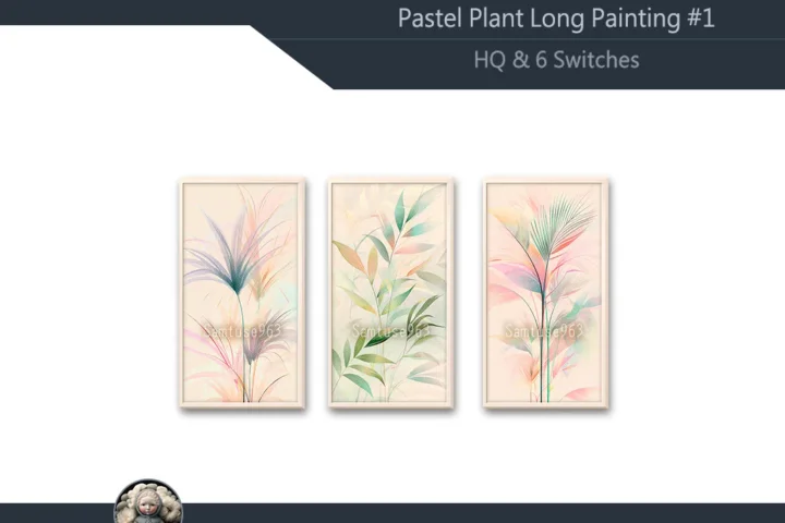 HQ Pastel Plant Long Painting #1 Sellable Extra D Samtuse963