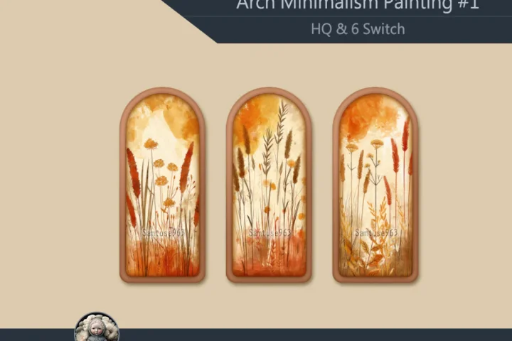 HQ Arch Minimalism Painting #1 Sellable Samtuse963