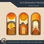 HQ Arch Minimalism Painting #2 Sellable Samtuse963