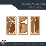 HQ Minimalist Art Long Painting #1 Sellable Extra D Samtuse963