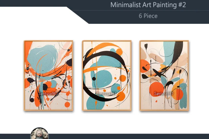 Minimalist Art Painting #2 Sellable Extra A Samtuse963