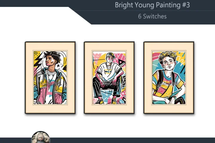 Bright Young Painting #3 Sellable Extra A Samtuse963