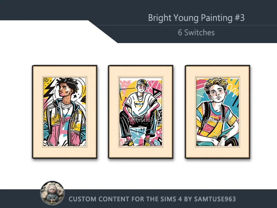 Bright Young Painting #3 Sellable Extra A Samtuse963