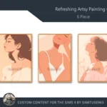 Refreshing Artsy Painting #3 Sellable Extra A Samtuse963