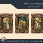 HQ Amour Dog Painting #1 Sellable Samtuse963