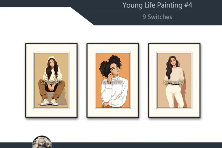 Young Life Painting #4 Sellable Extra A Samtuse963