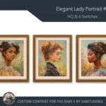 HQ Elegant Lady Portrait #1 Samtuse963