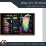 Space Drink Menu Board #1 Samtuse963
