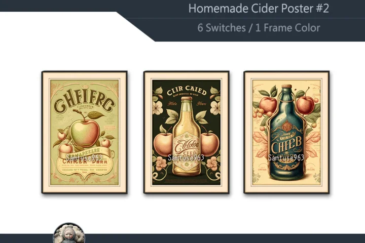 Homemade Cider Poster #2 Samtuse963