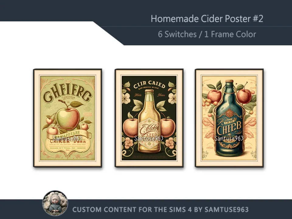 Homemade Cider Poster #2 Samtuse963