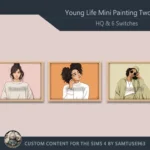 Young Life Mini Painting Two #1 Extra H Samtuse963