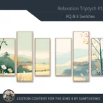 HQ Relaxation Triptych #1 Sellable Extra B Samtuse963