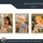 Garden Stroll Painting #2 Sellable Extra A Samtuse963