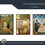 Classic Wedding Painting #1 Sellable Extra A Samtuse963