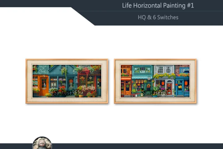 HQ Life Horizontal Painting #1 Sellable Samtuse963