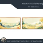 HQ Relaxation Horizontal Painting #2 Samtuse963