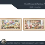 HQ Florist Horizontal Painting #1 Samtuse963