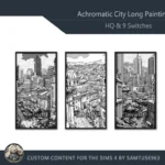 HQ Achromatic City Long Painting #2 Sellable Extra D Samtuse963
