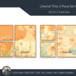 HQ Unwind Time 3 Piece Set #4 Sellable Extra F Samtuse963