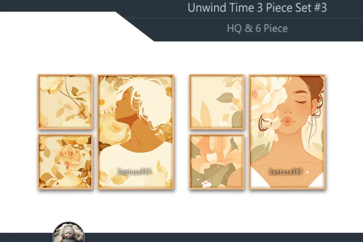 HQ Unwind Time 3 Piece Set #3 Sellable Extra F Samtuse963