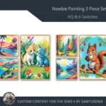 HQ Newbie Painting 3 Piece Set #2 Sellable Extra F Samtuse963