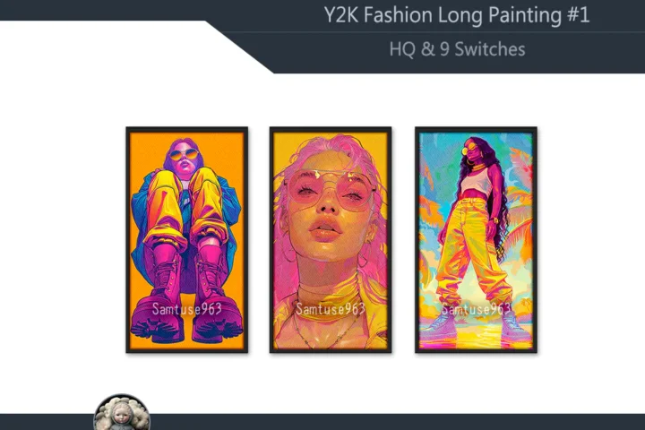 HQ Y2K Fashion Long Painting #1 Sellable Extra D Samtuse963