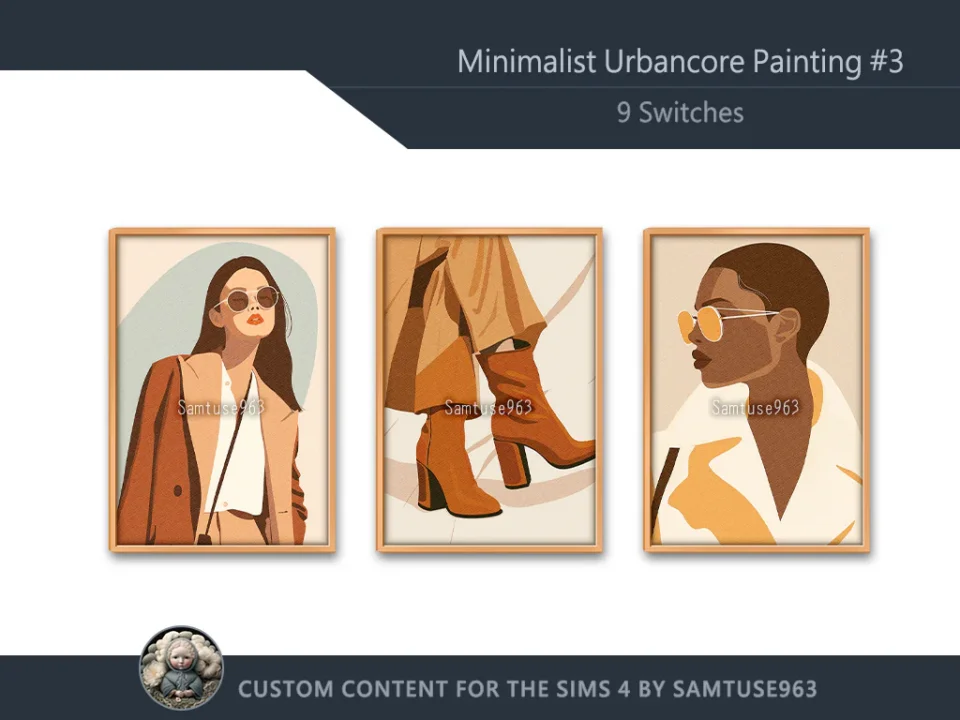 Minimalist Urbancore Painting #3 Sellable Extra A Samtuse963