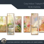 HQ Cozy Indoor Triptych #5 Sellable Extra B Samtuse963