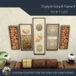 HQ Triptych Extra B Frame #1 Samtuse963