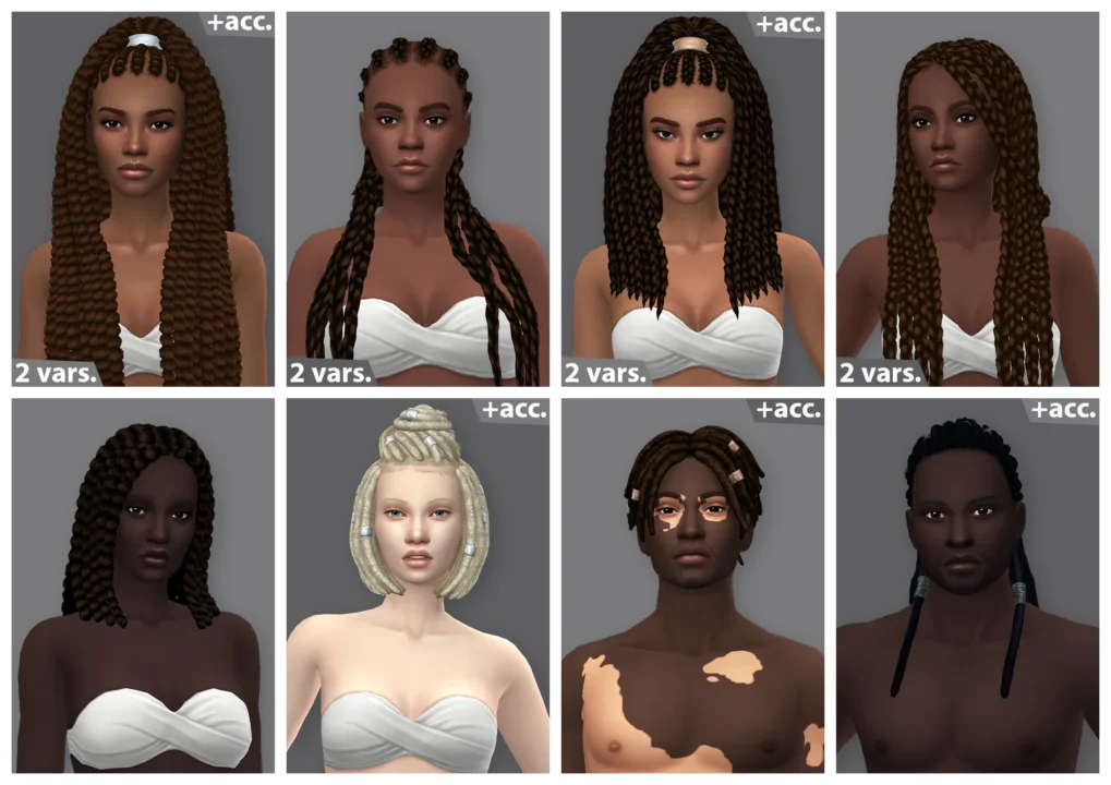 QICC - Blissful Braids & Locs Collection