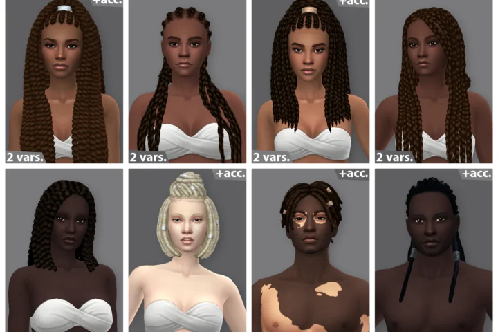 QICC - Blissful Braids & Locs Collection