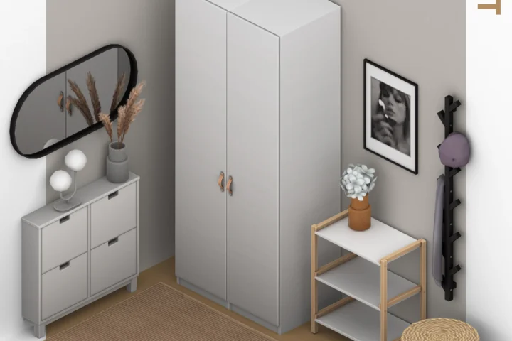 QICC - Sleek Hallway Set