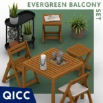 QICC - Evergreen Balcony Set