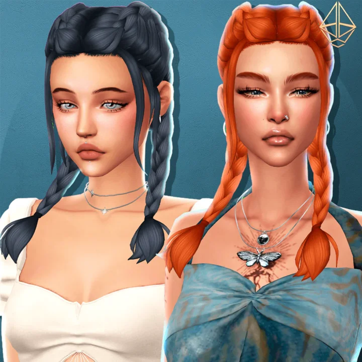 Aurum - Dorothy Double Braided Hairtysle