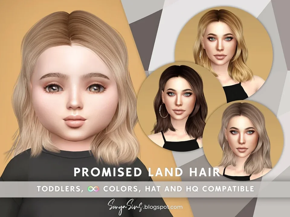 SONYASIMS - PROMISED LAND HAIR TODDLERS