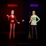 [Vampires vs Witches] Laced Pants